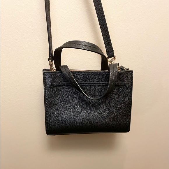 KATE SPADE - Small Satchel Purse Black LIKE NEW - Picture 3 of 10
